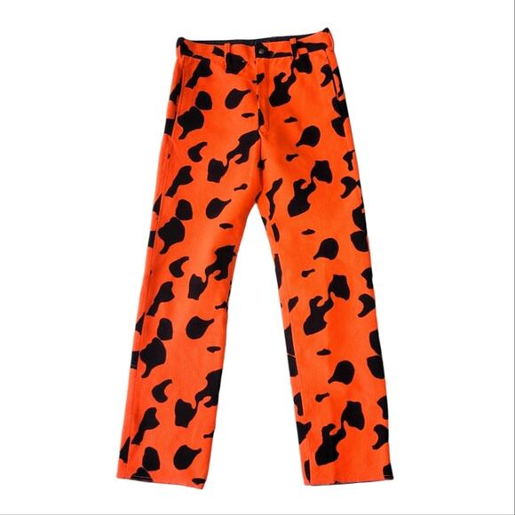 Cabela's Other - Cabela's VTG USA Made Blaze Orange Polar Fleece Goretex Hunting Pants Small